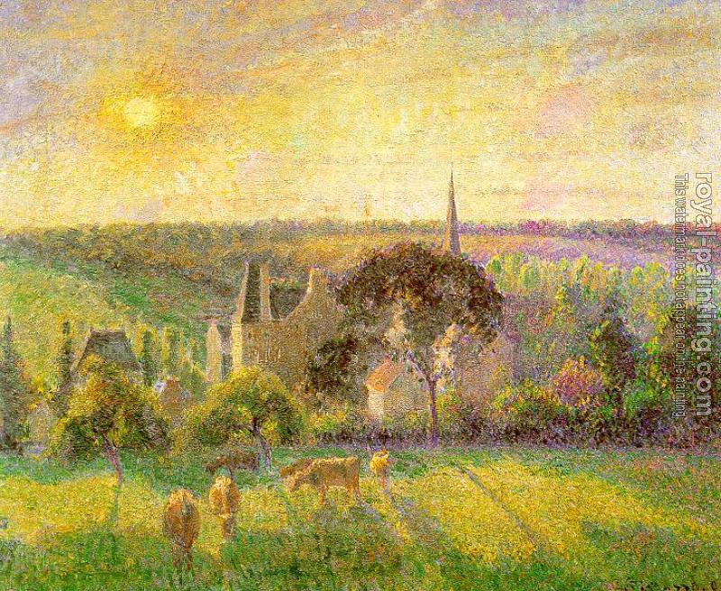 Camille Pissarro : Countryside and  Eragny Church and Farm
